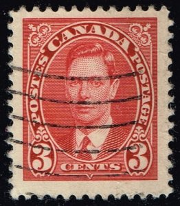 Canada #233 King George VI; Used (3Stars)