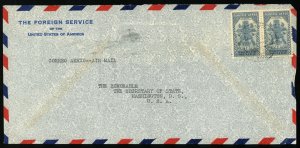 Franklin D Roosevelt Collection USA Foreign Service 1941 Mexico Airmail Cover