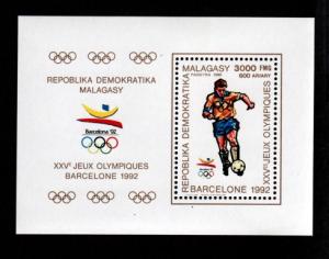 Malagasy # 1078a Mint S/S Olympics!