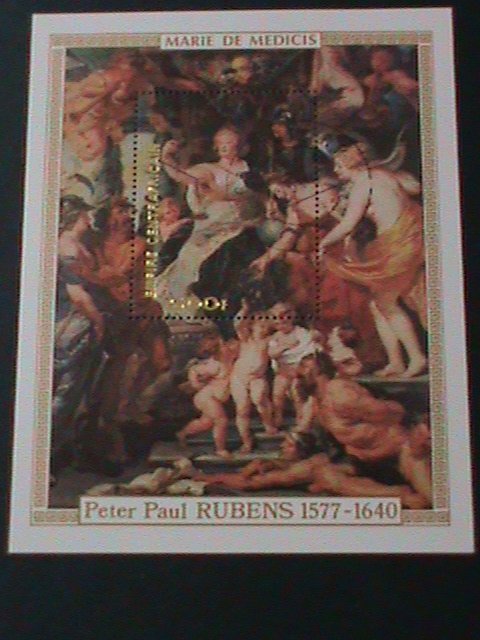 ​CENTRAL AFRICAN- FAMOUS NUDE ARTS PAINTING BY PETER PAUL RUBENS CTO S/S VF