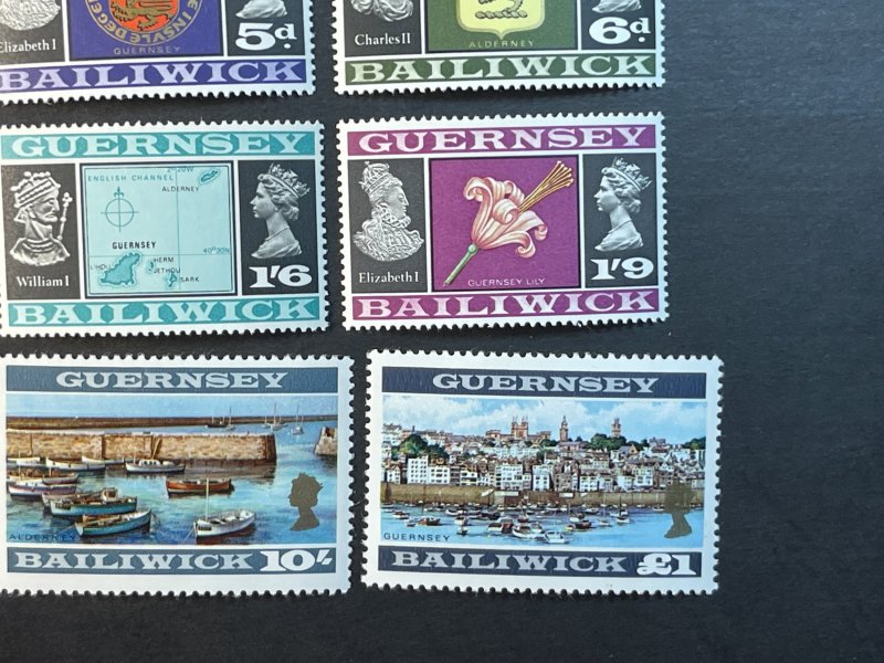 GUERNSEY # 8-23-MINT NEVER/HINGED--COMPLETE SET--1969-70