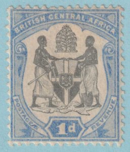 BRITISH CENTRAL AFRICA 43  MINT HINGED OG * NO FAULTS VERY FINE! - ZLM