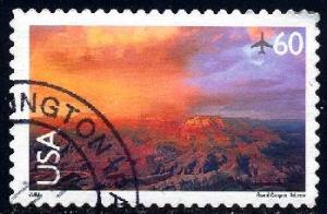 Tour, Grand Canyon, United States stamp SC#C135 Used