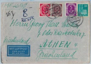 75250 - GERMANY - POSTAL HISTORY -  COVER to  GREECE  1952