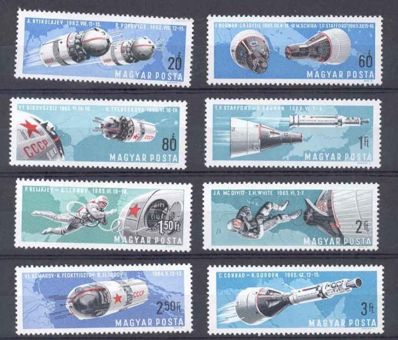 Hungary - Mi. 2299-06 (Space) - MNH - L5473