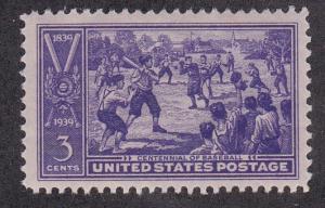 U.S. # 855, Baseball, Mint Hinged