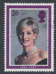 Great Britain SG 2021 Used    - Diana Princess of Wales 