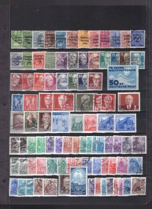 DDR GDR Collection 1950's-1970's, 560+ Stamps Used or Mint