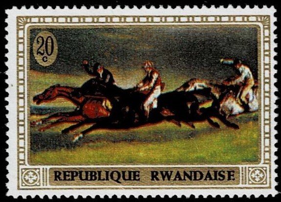 1966-1972 Group of 30 Used Stamps o Rwanda