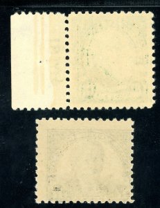 USAstamps Unused VF US 1925 Regular Issue Scott 622, 623 OG MNH 