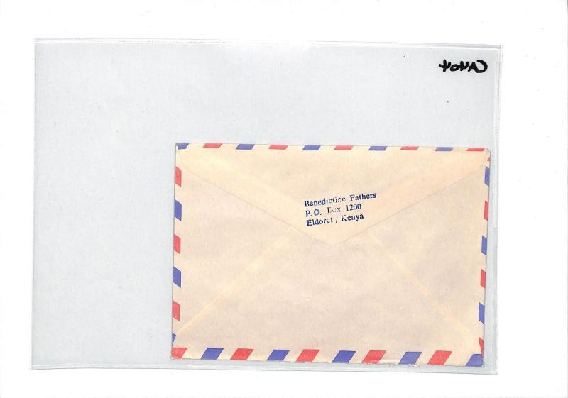 KENYA Air Mail Cover *Eldoret* Royalty MIVA MISSIONARY Austria c1993 CA404 