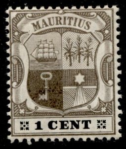 Mauritius #128 Arms Type MLH CV$9.00