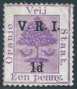 Orange River Colony, Sc #45, 1d on 1d, Used