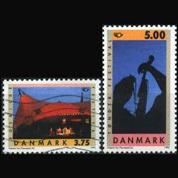 DENMARK 1995 - Scott# 1031-2 Festivals Set of 2 Used