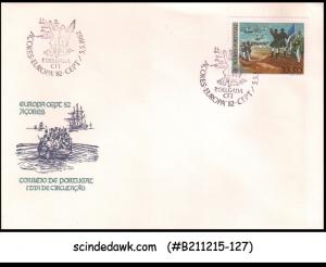 PORTUGAL AZORES - 1982 EUROPA - FDC