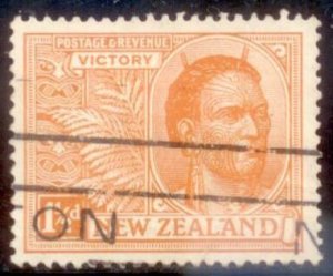 New Zealand 1920 SC# 167 Used CH4