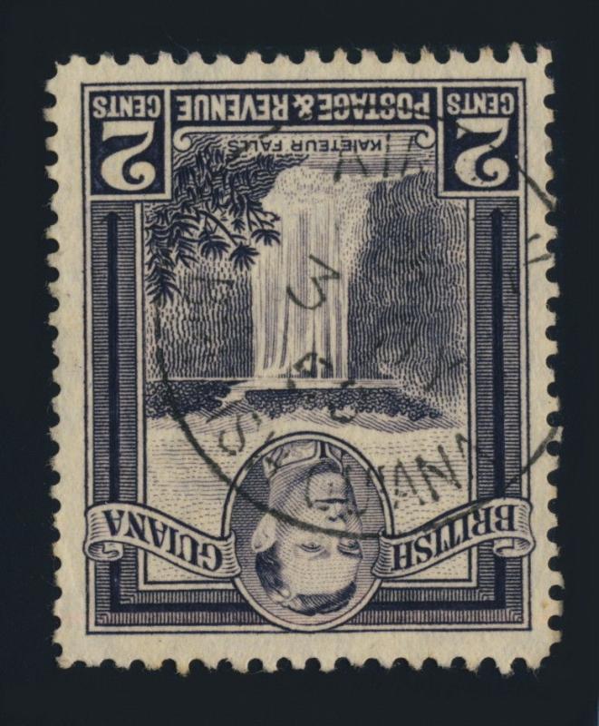 GUYANA / BRITISH GUIANA - 1950 - AIRMAIL SINGLE CIRCLE DS ON SG309