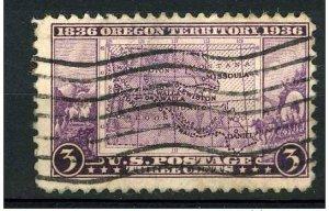 USA 1936  Scott 783 used - 3c, Oregon Territory issue