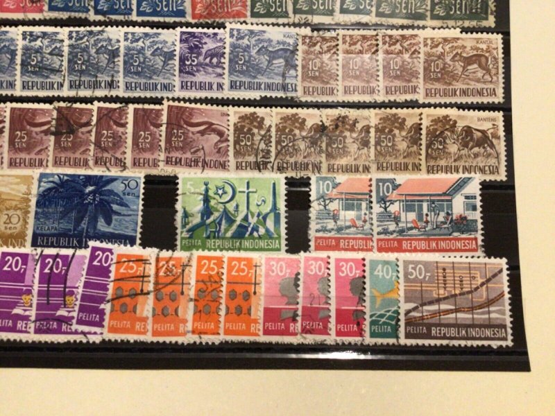 Indonesia  Republic used stamps for collecting A9938