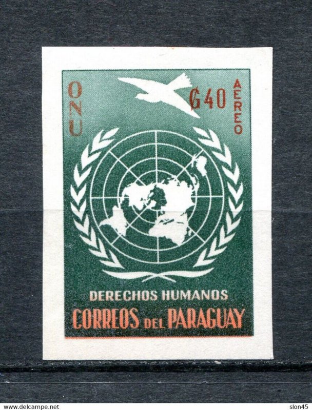 Paraguay 1960 Sc C269 Human Rights PROOF MH 13459