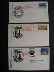 Canada covers Baltic evening III 1975 senate cancel 3 covers some toned