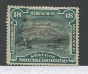 North Borneo 1894 18 cents mint o.g.