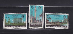 Turkey B117-B119 Set MNH Buildings