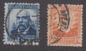 Spain - 1931-32 - SC 522-23 - Used - High values