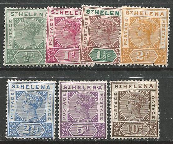 St Helena 40-6 mint CV $95