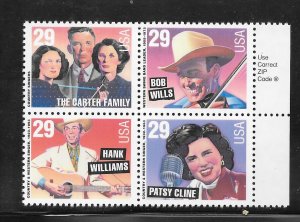 #2771-74 MNH Plate Block of 4