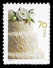PCBstamps  US #4867 70c Weddings Cake, MNH, (25)