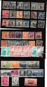 China Used Stamp Mixture