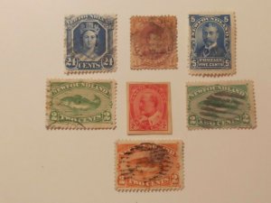 CANADA AND N.F. LOT. ALL DIFF. $$$$$$$$$$$$$ H/V.