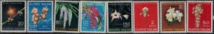 Thailand 1967 SC 477-484 Mint Flowers Set 