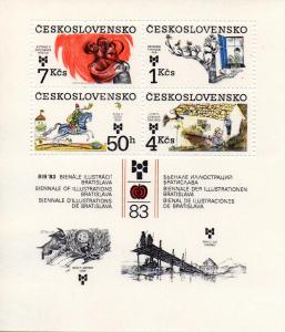 Czechoslovakia 2471a MNH sheetlet ..