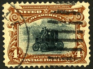 U.S. #296 USED 