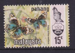 Malaysia -Pahang 1971 Butterfly 15c - used