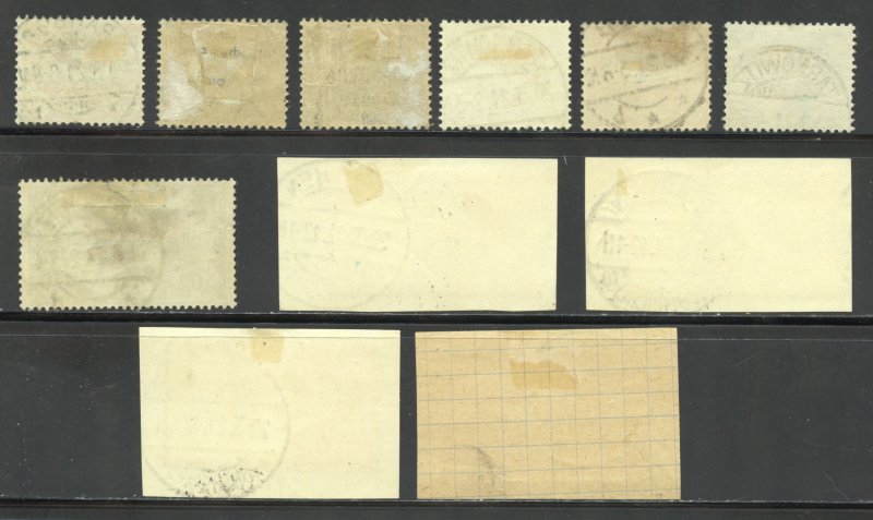 Upper Silesia Scott 32-42 UH/HR - 1921 Plebiscite Overprints Set - SCV $284.00