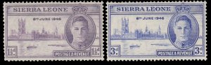 Sierra Leone 186 - 187 MNH