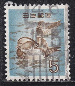 Japan 611 Mandarin Ducks 1955