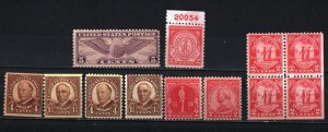 UNITED STATES 1930 SET OF 12 STAMPS MNH