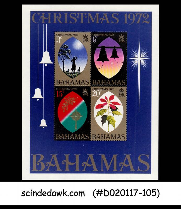 BAHAMAS - 1972 CHRISTMAS - Miniature sheet - MINT NH