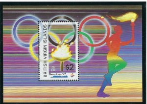 British Virgin Is 761 MNH 1992 Olympics (ak2195)