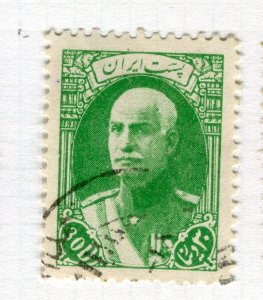 IRAN; 1938 early Reza Shah Pahlavi Birthday issue used 30d. value (Type II )