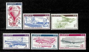 Great Britain Local Lundy island 1954 ☀ Planes Helicopters ☀ MNH**