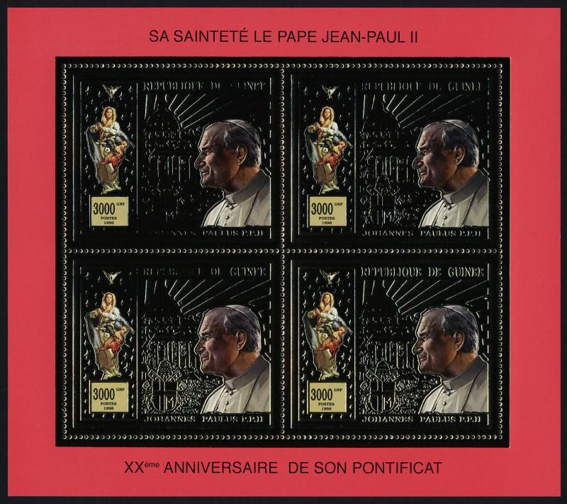 Guinea MI 2110 sheet MNH Pope John Paul II