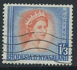 Rhodesia & Nyasaland SG 10  FU