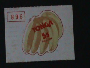 ​TONGA-1978-SC# 433-LOVELY BEAUTIFUL BANANA SHAPE CUT  MINT VF-HARD TO FIND