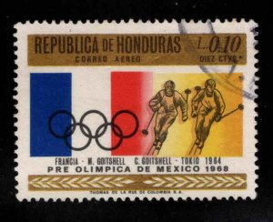 Honduras  Scott C432 Used Olympic airmail stamp