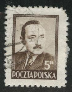 Poland Scott 438 Used 